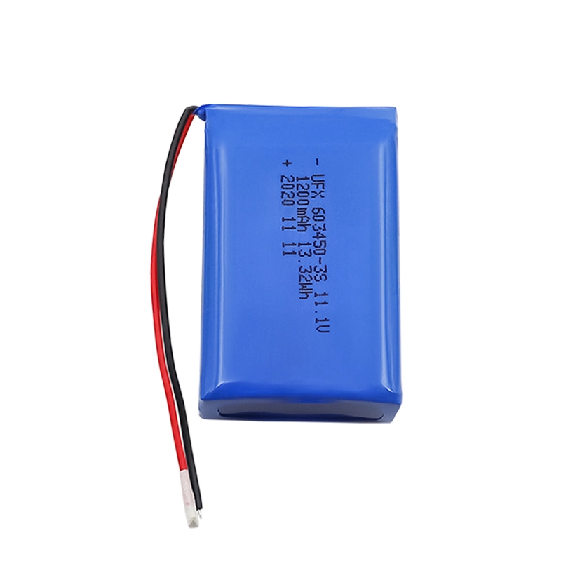 11.1V 1200mAh Lithium ion Battery Pack UFX0078-09 01