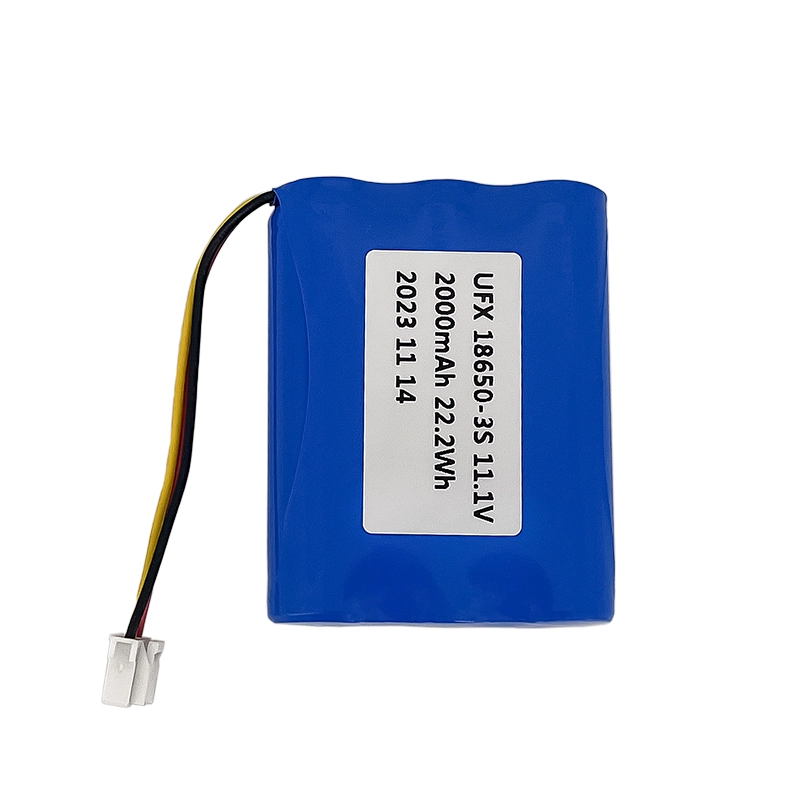 11.1V 2000mAh 18650 Battery UFX0573-09 01