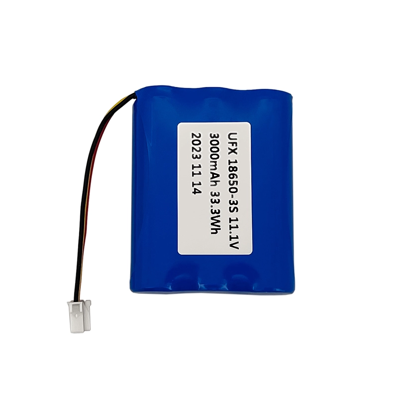 11.1V 3000mAh 18650 Battery UFX0577-09 01