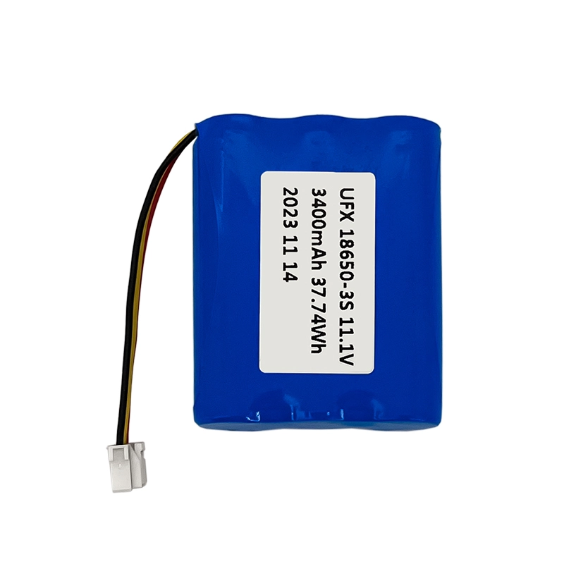 11.1V 3400mAh 18650 Battery UFX0579-09 01