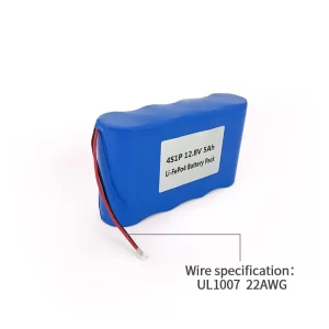 12.8V 5000mAh Cylindrical Battery UFX0093-09 04