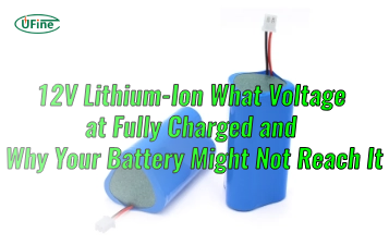 12 v lithium ion what voltage at fully charged and why your battery might not reach it