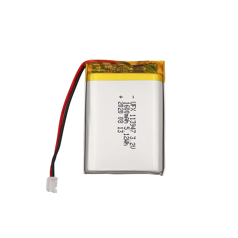 3.2V 1600mAh LifePO4 Battery UFX0172-11 01