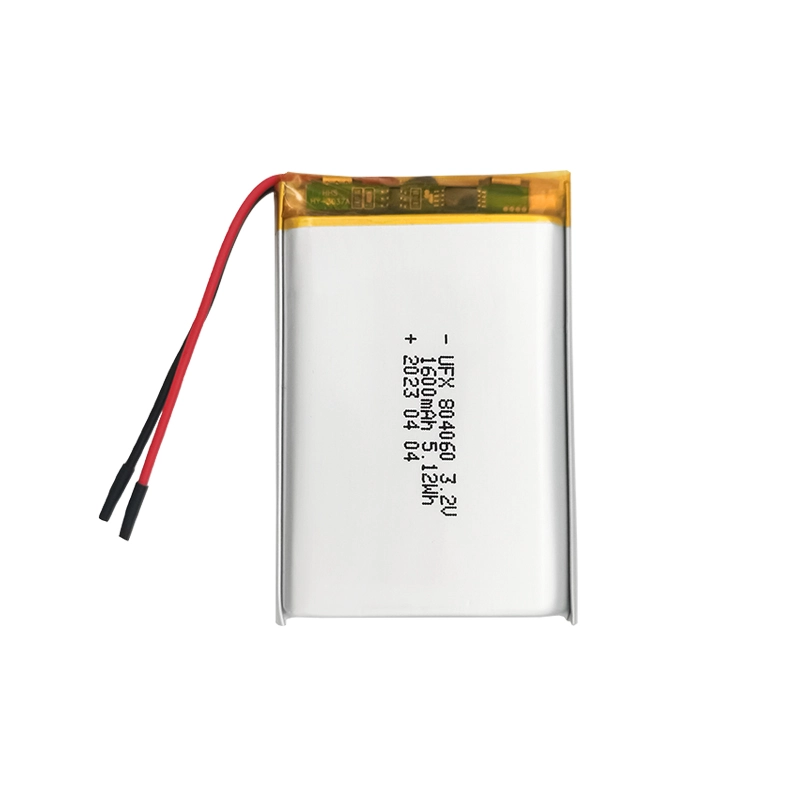 3.2V 1600mAh LifePO4 Battery UFX0258-06 01