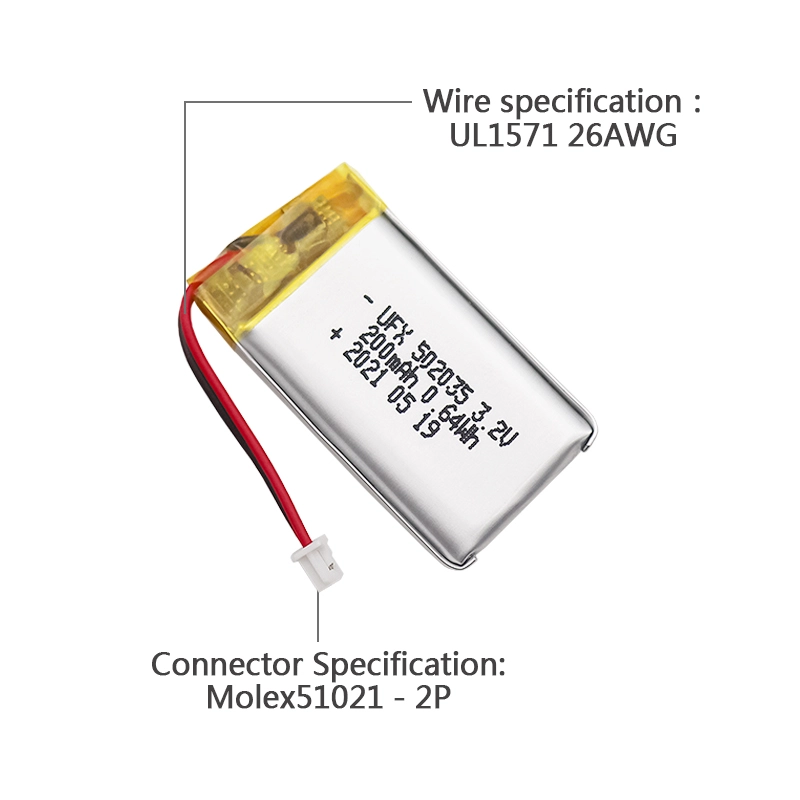 Ufine lithium-ion battery detail image 3