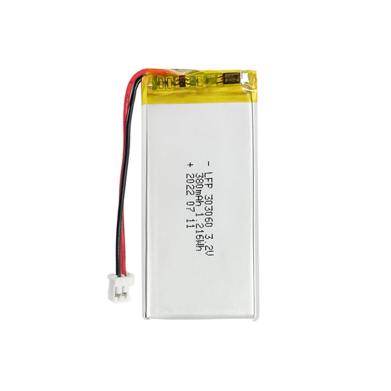 3.2V 380mAh LifePO4 Battery UFX0345-07 01