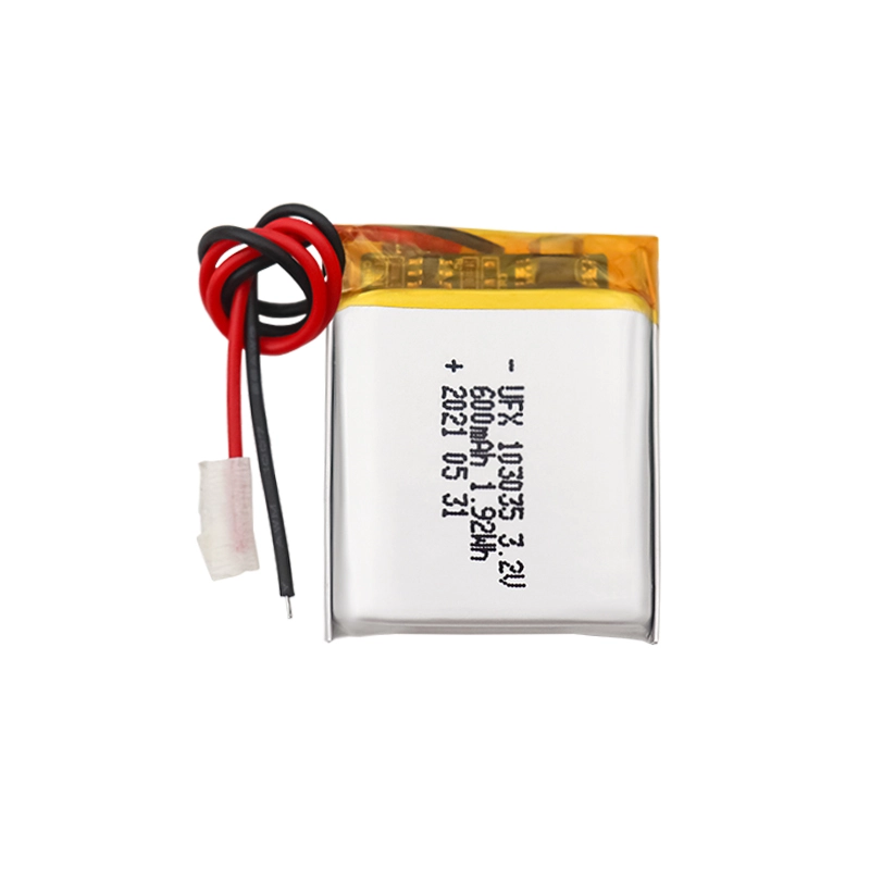 3.2V 600mAh LifePO4 Battery UFX0133-02 01