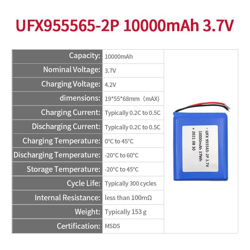 Ufine lithium-ion battery detail image 2