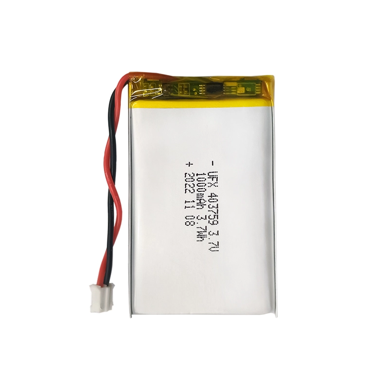 3.7V 1000mAh Lithium Polymer Battery UFX0106-02 01