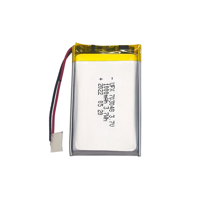 3.7V 1000mAh Lithium Polymer Battery UFX0366-03 01