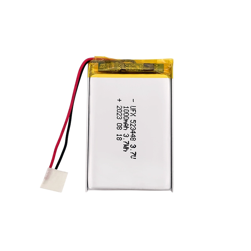 3.7V 1000mAh Lithium Polymer Battery UFX0433-14 01