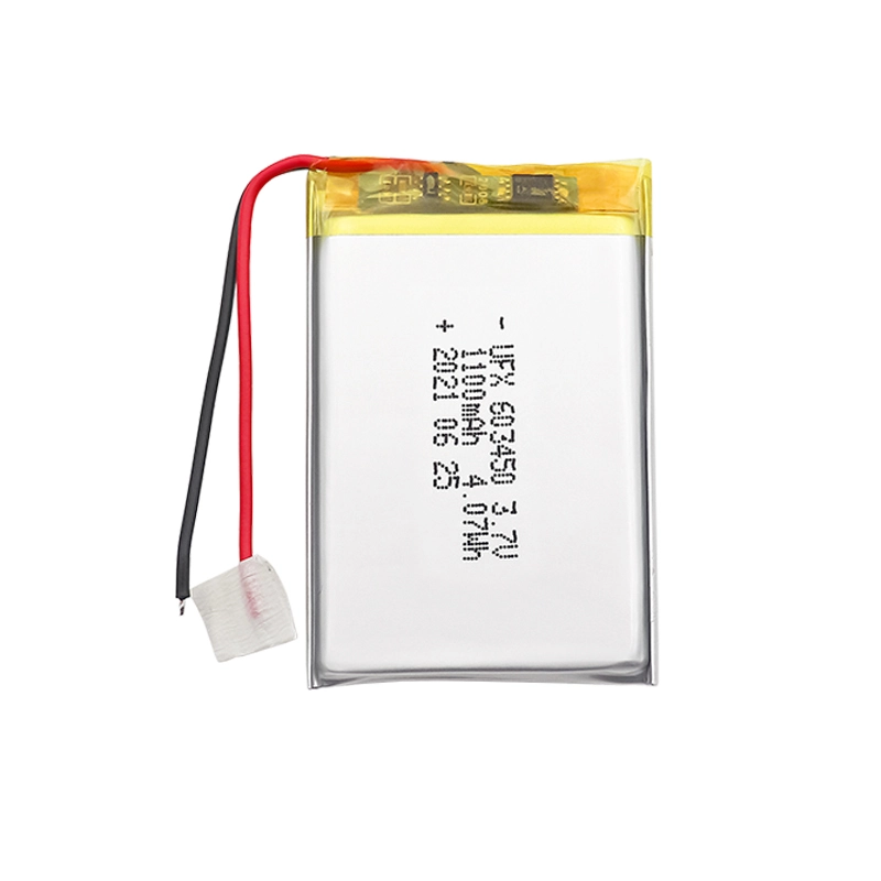 3.7V 1100mAh Lithium Polymer Battery UFX0269-06 01