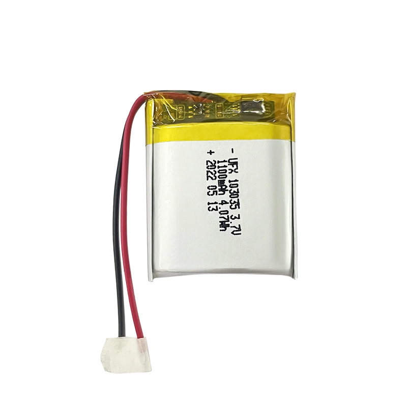 3.7V 1100mAh Lithium Polymer Battery UFX0369-03 01