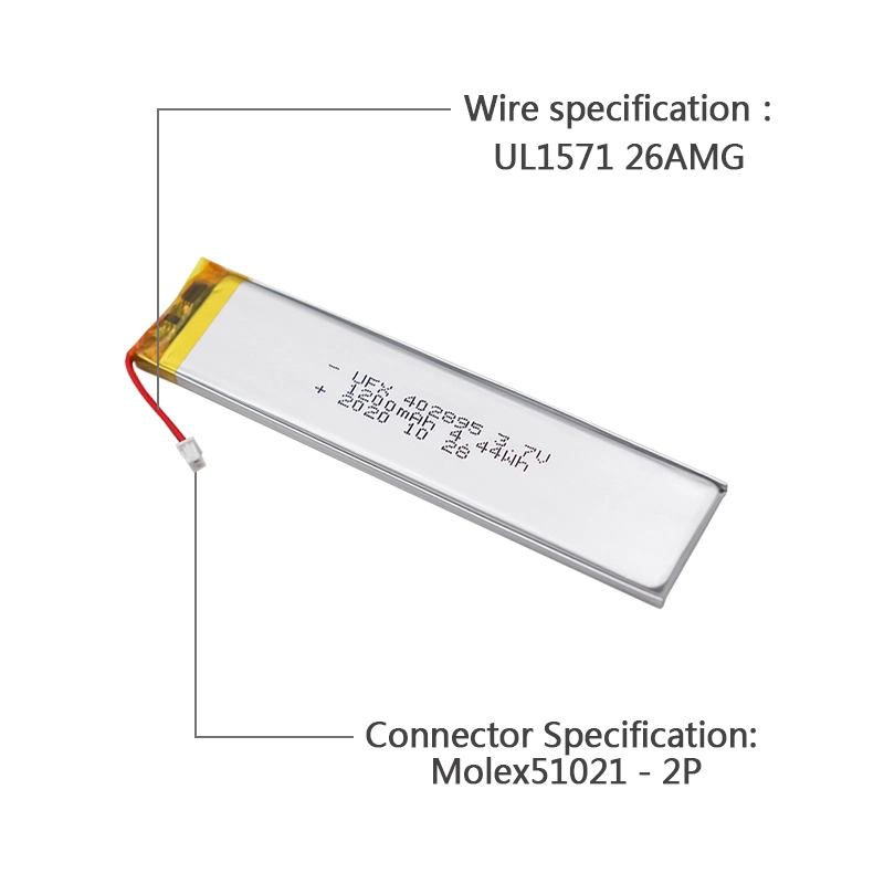 Ufine lithium-ion battery detail image 3