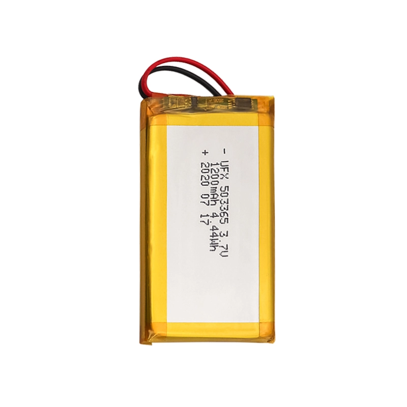 3.7V 1200mAh Lithium Polymer Battery UFX0466-12 01