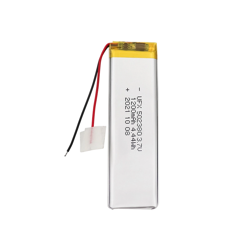 3.7V 1200mAh Lithium Polymer Battery UFX0536-08 01