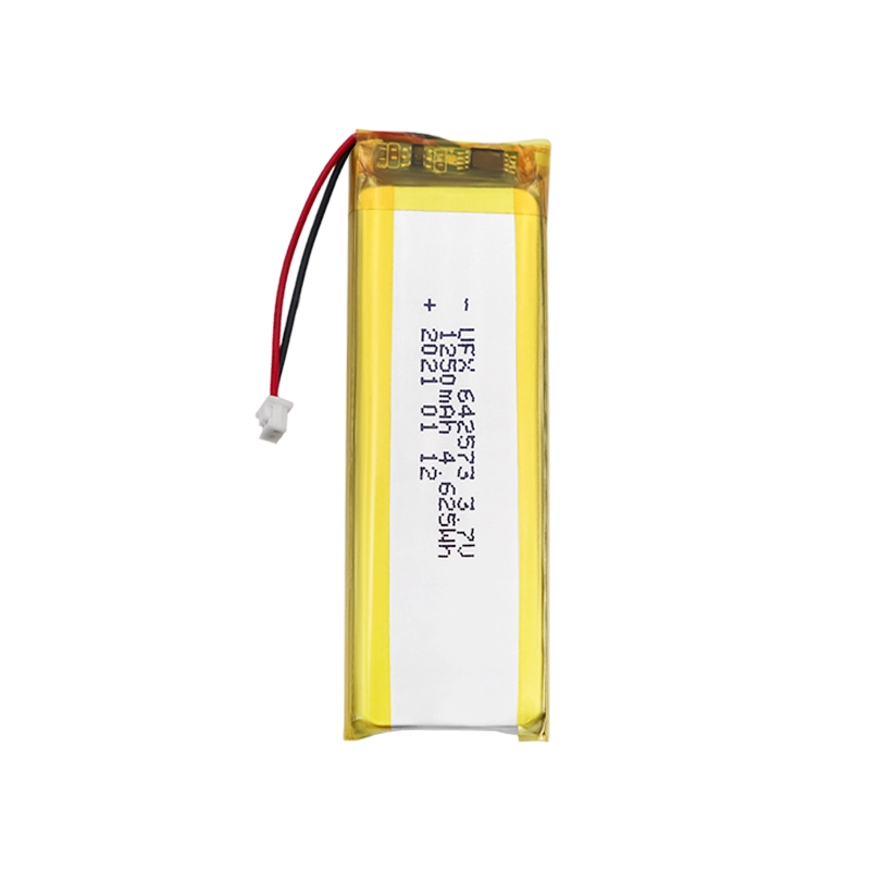 3.7V 1250mAh Lithium Polymer Battery UFX0021-10 01