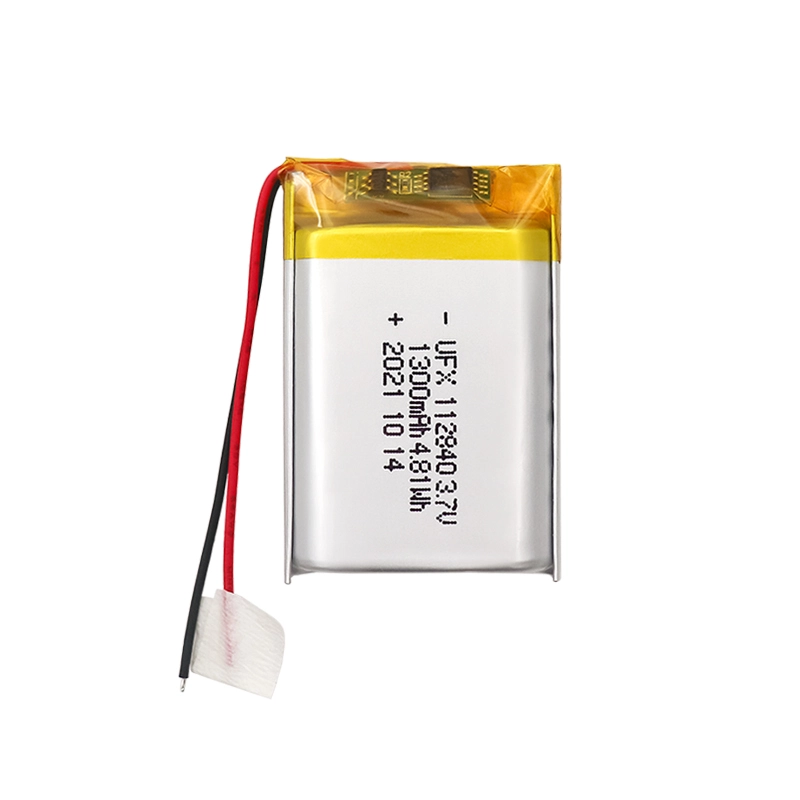 3.7V 1300mAh Lithium Polymer Battery UFX0118-02 01