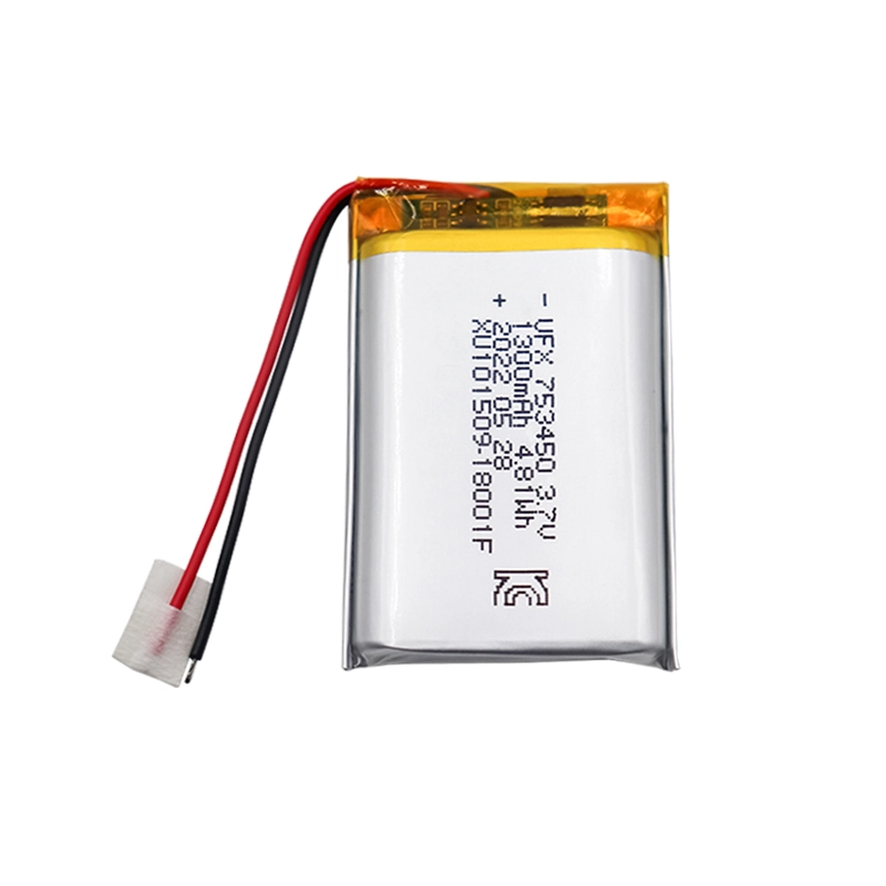 3.7V 1300mAh Lithium Polymer Battery UFX0365-03 01
