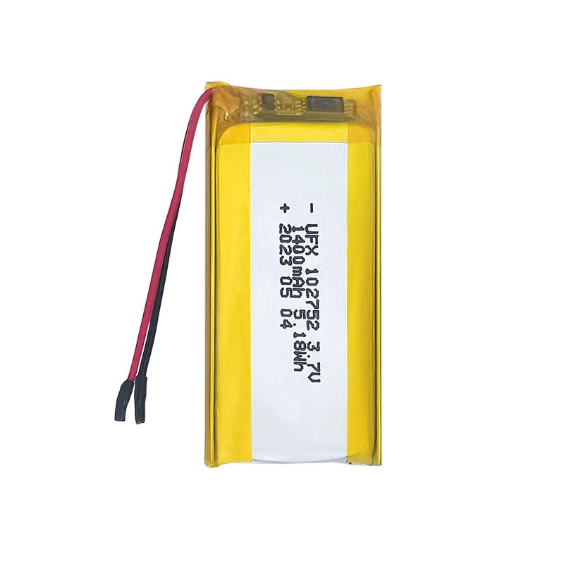 3.7V 1400mAh Lithium Polymer Battery UFX0233-13 01