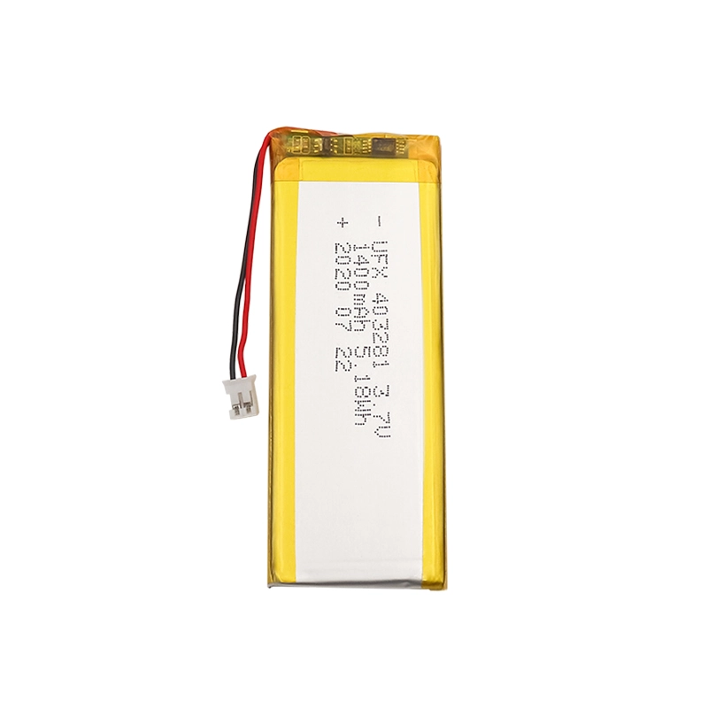 3.7V 1400mAh Lithium Polymer Battery UFX0430-14 01
