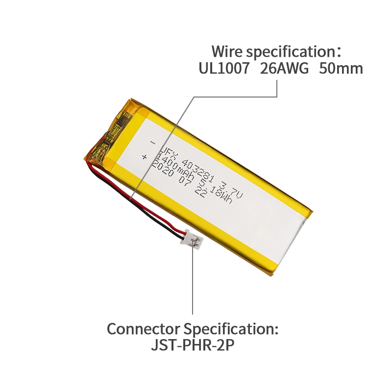 Ufine lithium-ion battery detail image 3