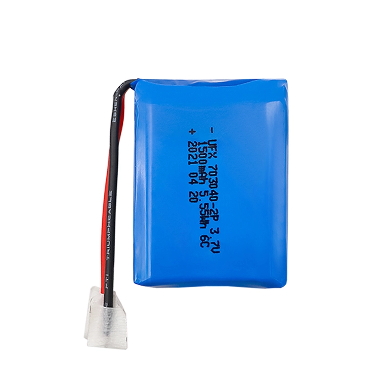 3.7V 1500mAh Lithium Polymer Battery UFX0299-06 01