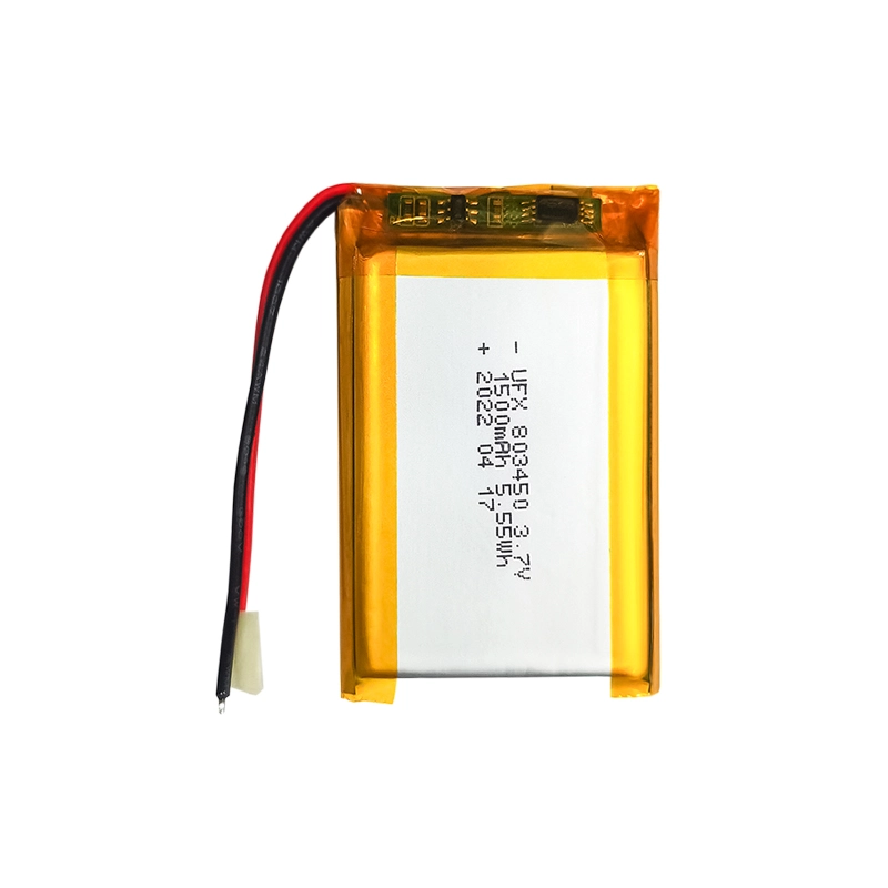 3.7V 1500mAh Lithium Polymer Battery UFX0378-03 01