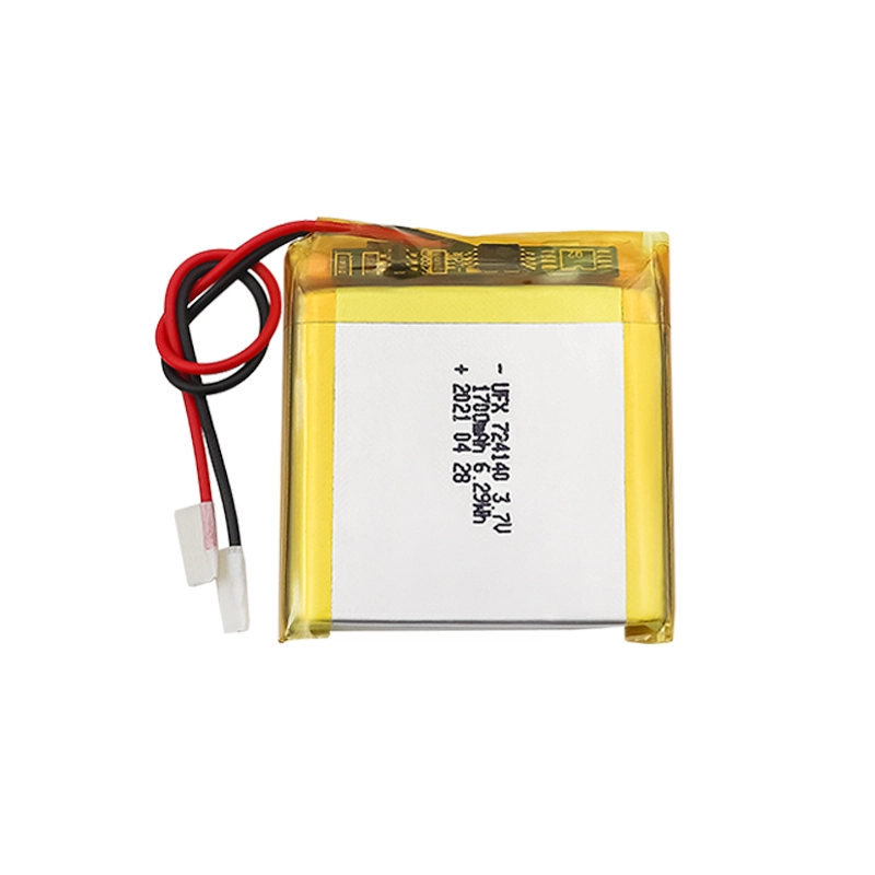3.7V 1700mAh Lithium Polymer Battery UFX0293-06 01