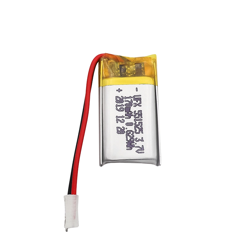 3.7V 170mAh Lithium Polymer Battery UFX0480-12 01