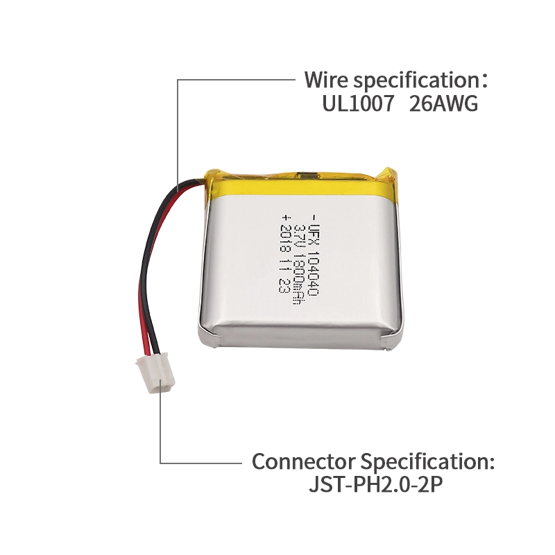 Ufine lithium-ion battery detail image 3