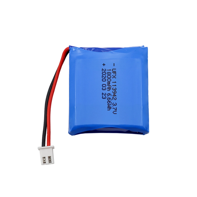 3.7V 1800mAh Lithium Polymer Battery UFX0170-11 01