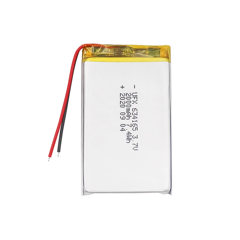 3.7V 2000mAh Lithium Polymer Battery UFX0047-10 01
