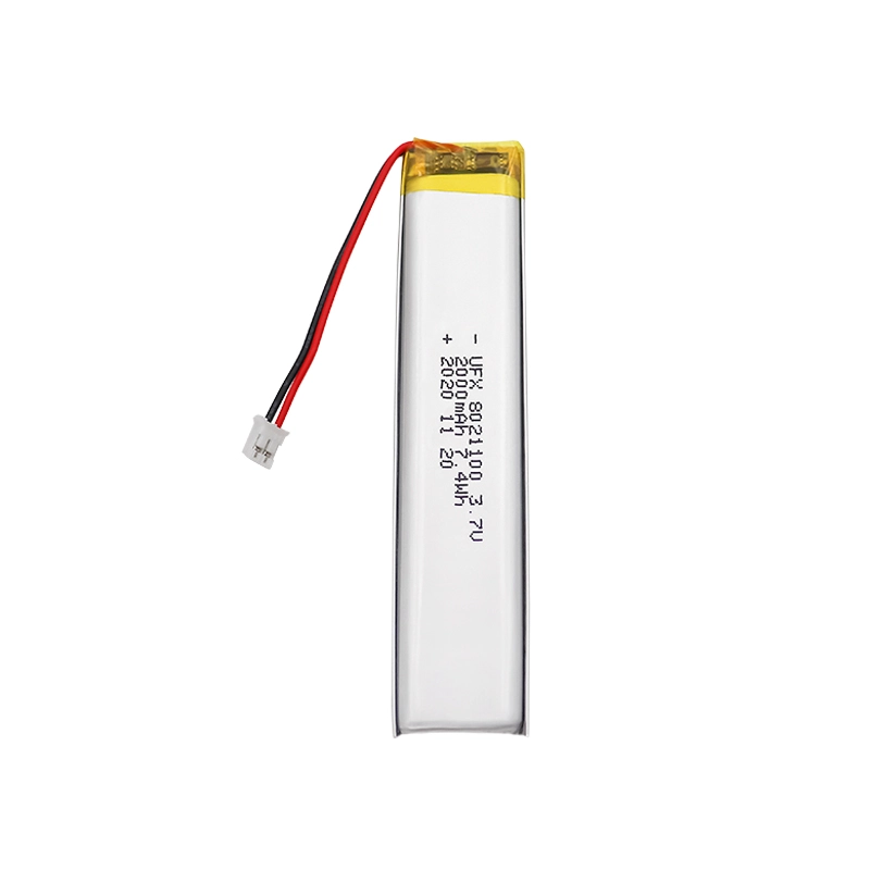 3.7V 2000mAh Lithium Polymer Battery UFX0066-09 01