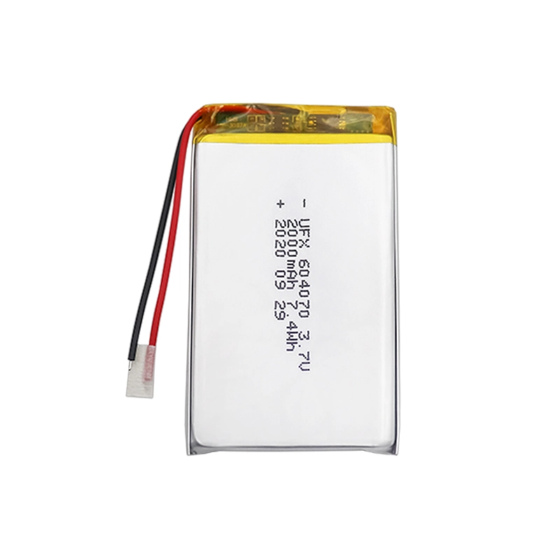 3.7V 2000mAh Lithium Polymer Battery UFX0217-13 01