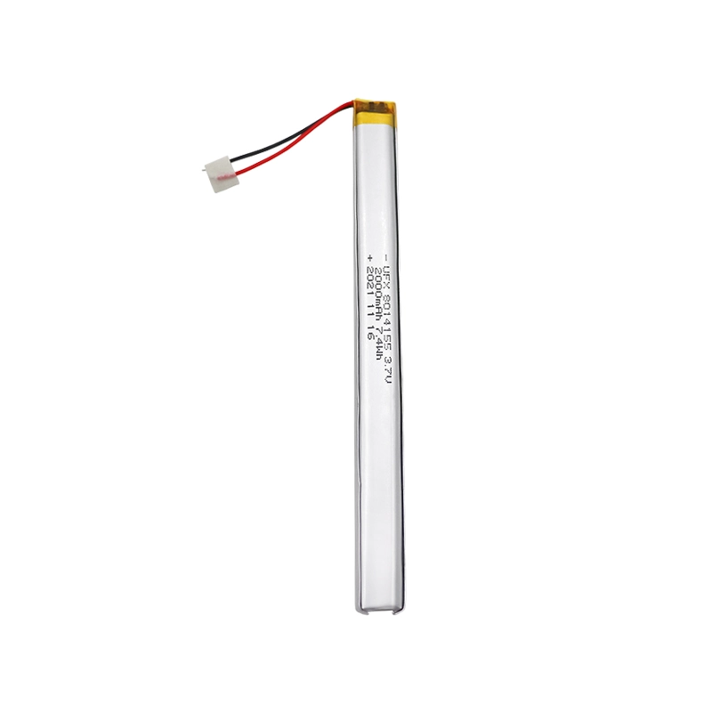 3.7V 2000mAh Lithium Polymer Battery UFX0396-03 01