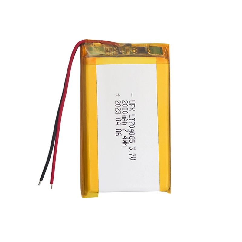 3.7V Low Temperature Battery 2000mAh UFX0266-06 01