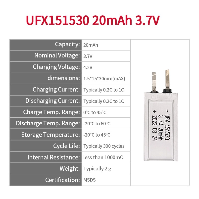 Ufine lithium-ion battery detail image 2