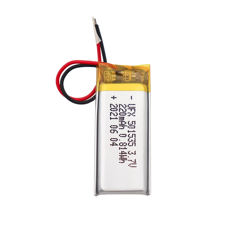 3.7V 220mAh Lithium Polymer Battery UFX0272-06 01