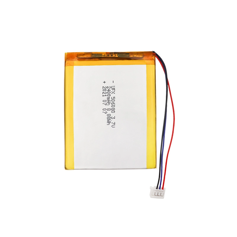 3.7V 2400mAh Lithium Polymer Battery UFX0265-06 01