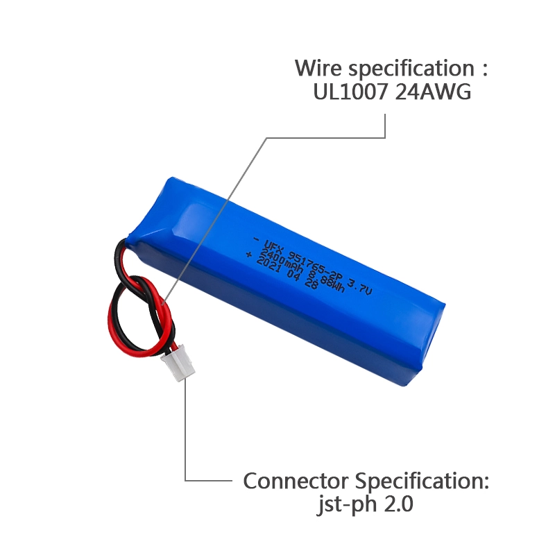 Ufine lithium-ion battery detail image 3