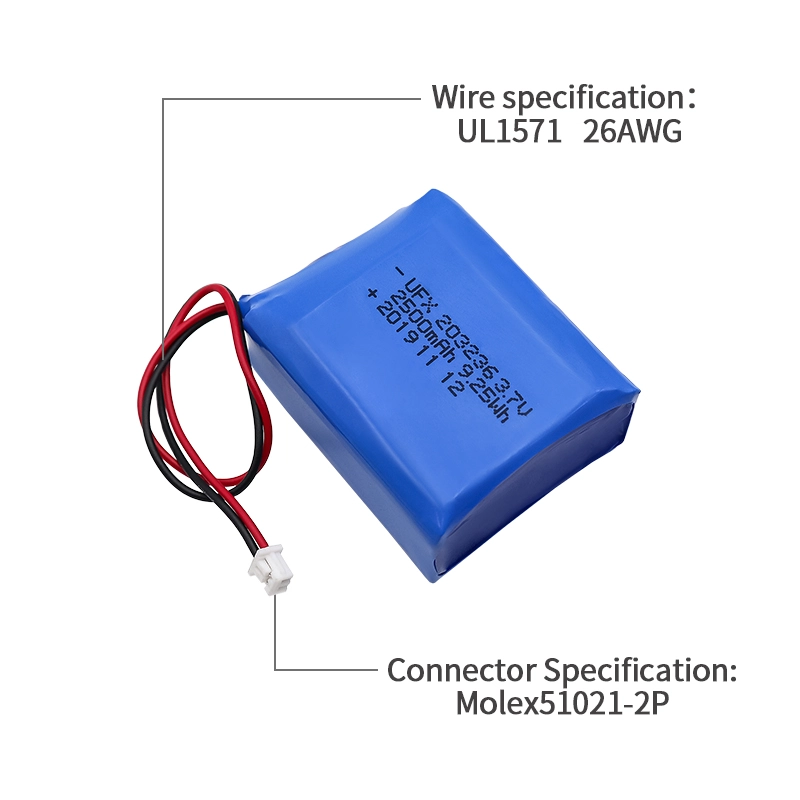 Ufine lithium-ion battery detail image 3