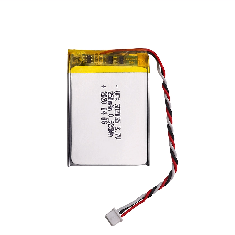 3.7V 250mAh Lithium Polymer Battery UFX0189-11 01