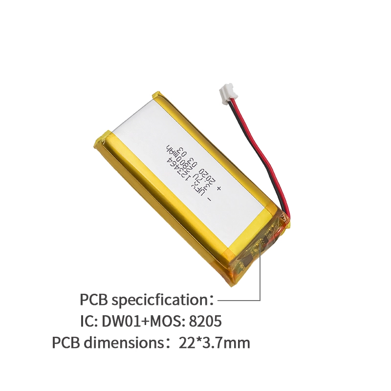Cameron Sino Battery Replacement Battery For ViKLi E05 V2015 Flashlight - 400mAh 3.7V 400mah 3.7v Battery