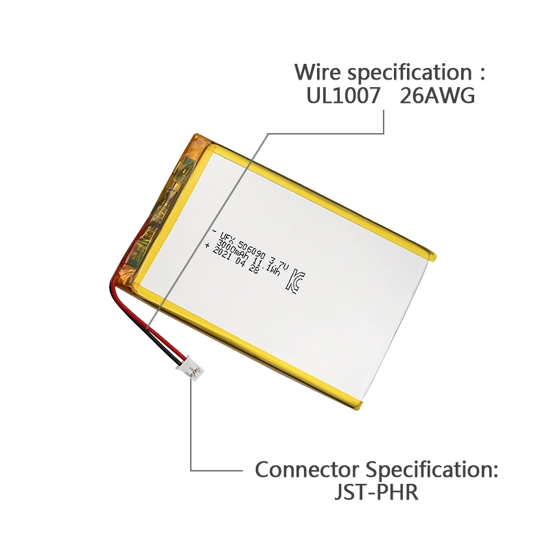 Ufine lithium-ion battery detail image 3