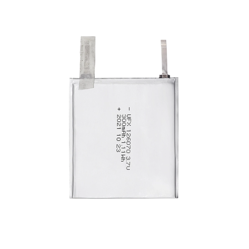 3.7V Ultra Thin Battery 300mAh UFX0530-08 01