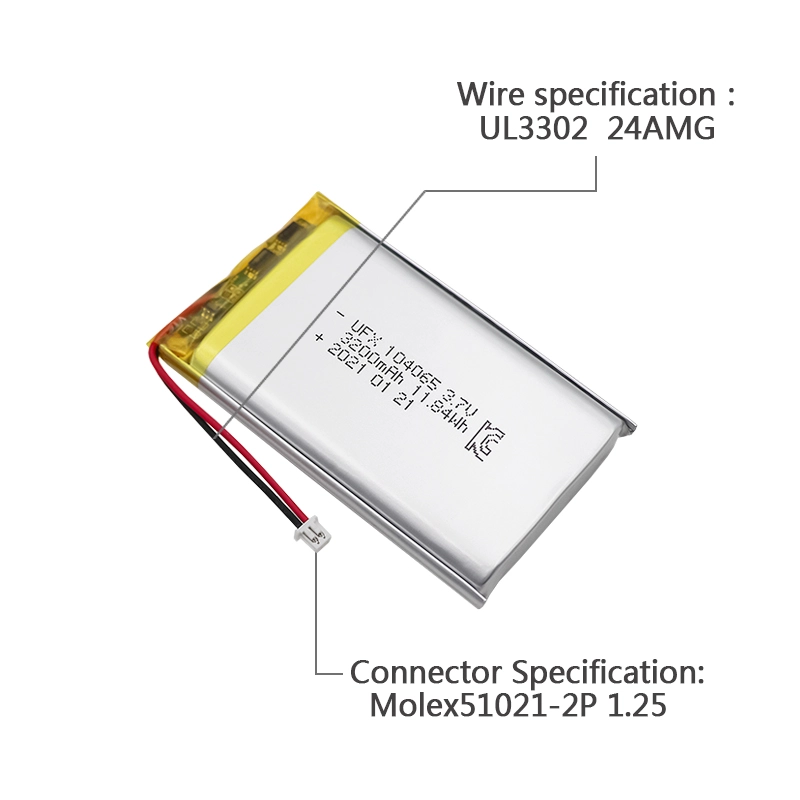 Ufine lithium-ion battery detail image 3