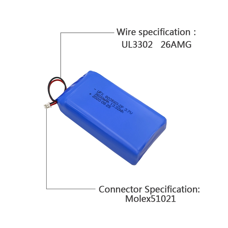 Ufine lithium-ion battery detail image 3