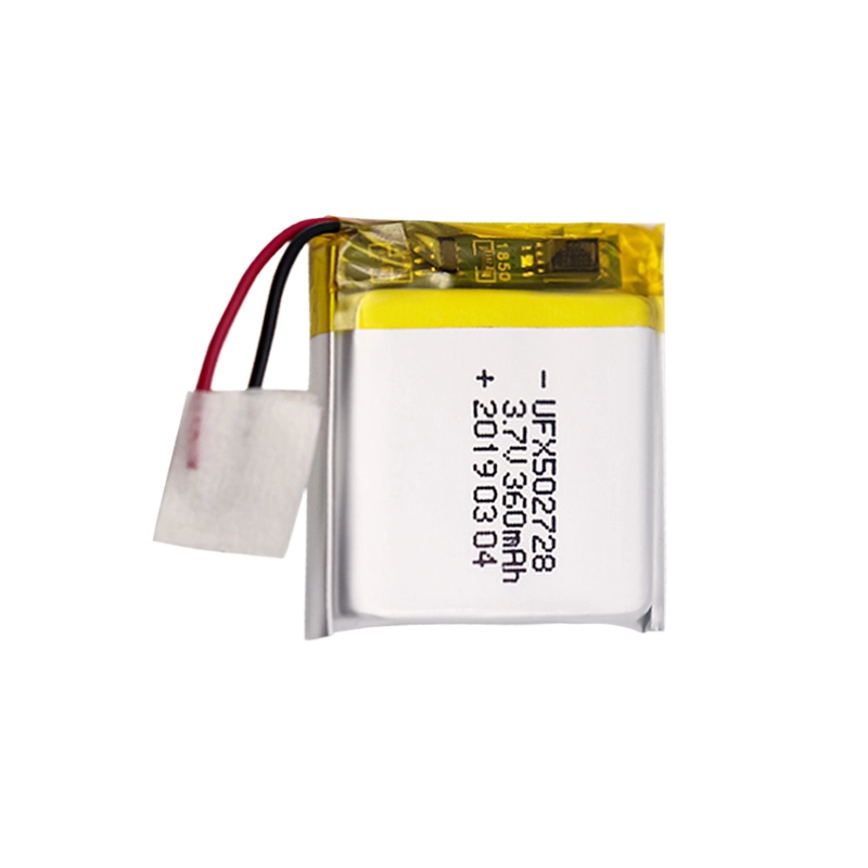 3.7V 360mAh Lithium Polymer Battery UFX0459-12 01