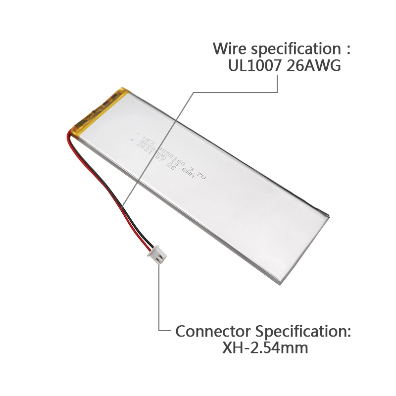 Ufine lithium-ion battery detail image 3